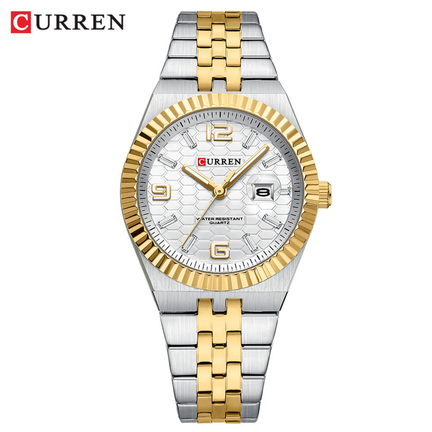 ساعة CURREN النسائية التناظرية - مراجعة Luxury Watch & Jewellery وسعره
