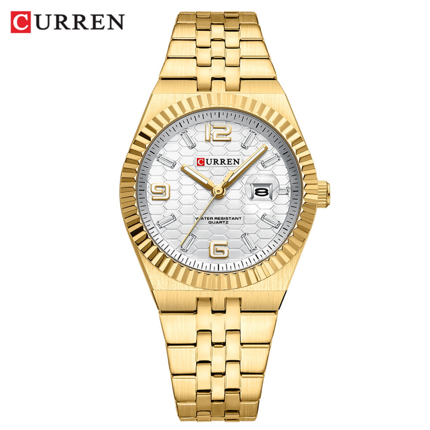 ساعة CURREN النسائية التناظرية - مراجعة Luxury Watch & Jewellery وسعره