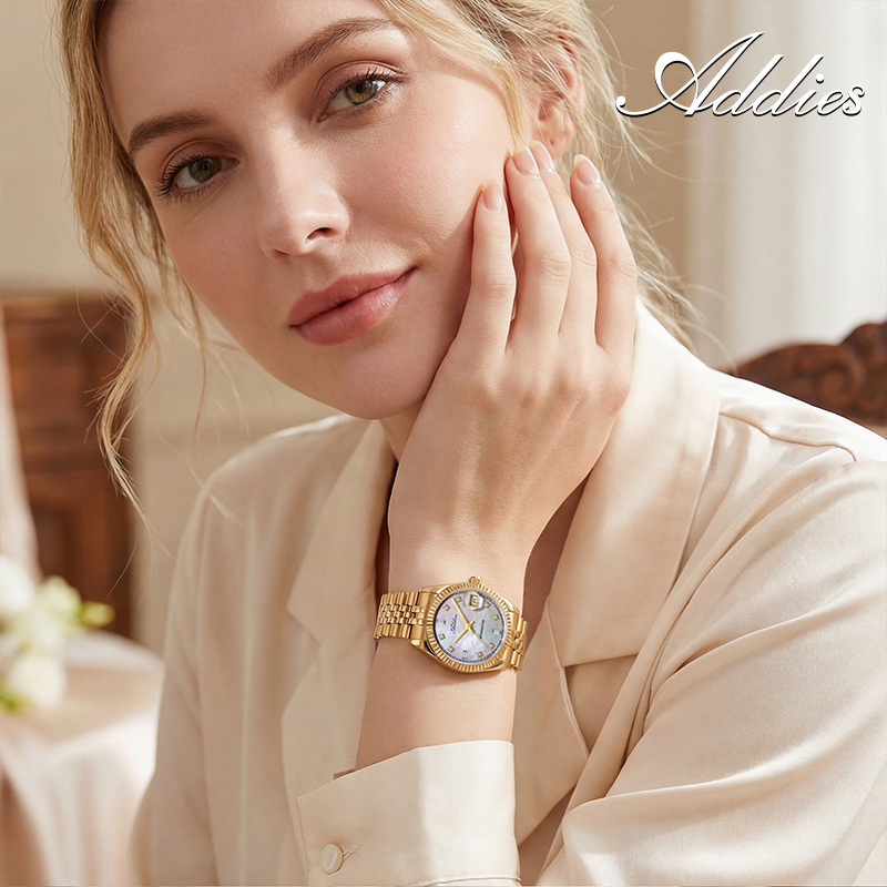 ساعات نسائية كوارتز من ADDIES  - مراجعة Luxury Watch & Jewellery وسعره