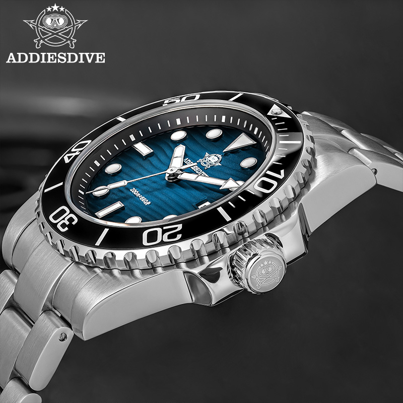 Addiesdive ساعة كوارتز رجالية  - مراجعة Luxury Watch Safe وسعره